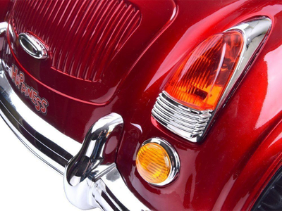 Makina elektrike për fëmijë Yokomisiad Elegant Retro, 12V, 2 motorë, me llak