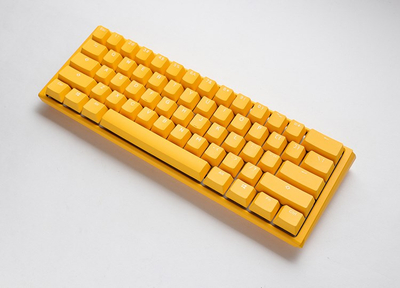Tastierë Ducky One 3 Yellow Mini, Cherry MX Speed Silver, e verdhë