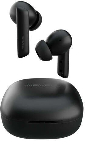 Безжични слушалки Wavell 3 Pro, во уво, ANC 40dB, IPX5, црни