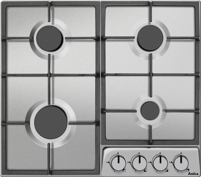 Pllakë ngrohëse Amica PGD6100ApR, 7.4kW, e argjendtë