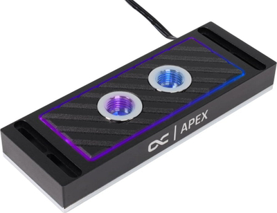 Ftohës uji për RAM Alphacool Apex RAM X4, modul për memorie, i zi