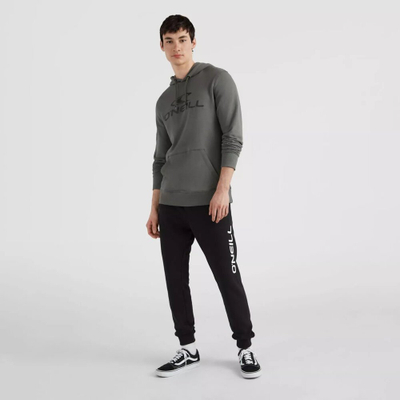 Bluzë me kapuç O'Neill Logo Hoodie M për burra, me xhep kangur, jeshile