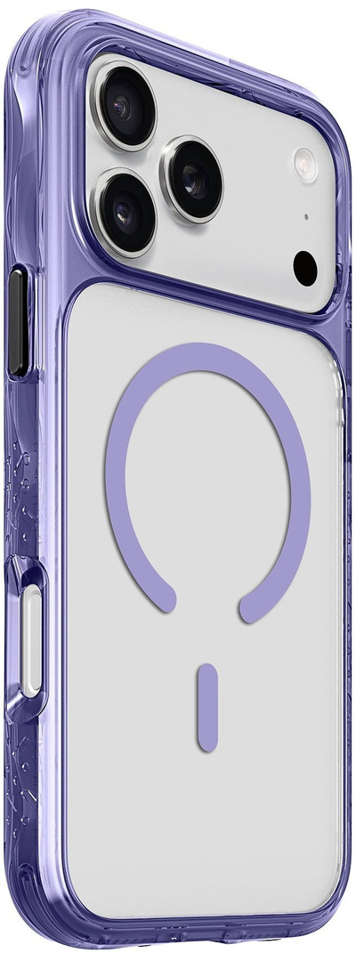 Заштитна футрола Laut Crystal Matter X за iPhone 17 Pro, проѕирна, Purple Crystal