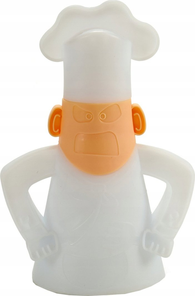 Pajisje pastruese për mikrovalë Angry Chef, 80 ml, ABS, e bardhë