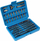 Set bitash Silver 10626, 100 copë, me majë kaçavide, kuti blu