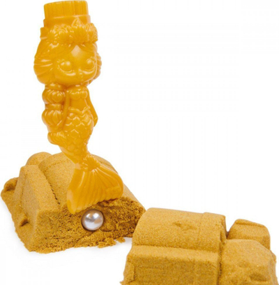 Set loje Spin Master Kinetic Sand Mermaid, 480g, me shkëlqim, shumëngjyrësh