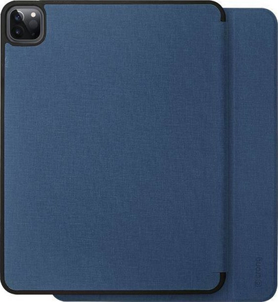 Mbulesë tablet Crong FlexFolio për iPad Pro 11\" 2022 2021 dhe iPad Air 10.9, me vend për Apple Pencil, blu