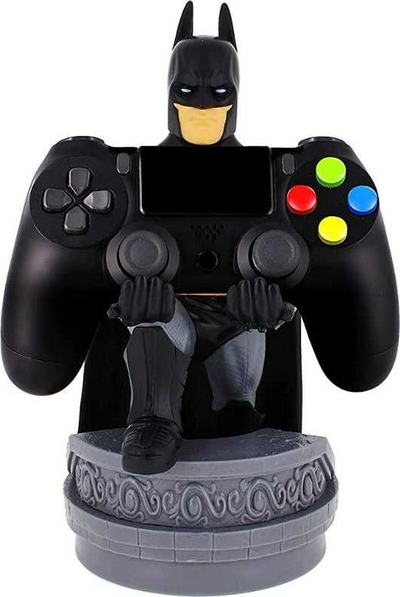 Stendë për kontrollor dhe telefon Cable Guys DC Comics Batman Arkham, 20 cm, USB Type-C, gri e zezë