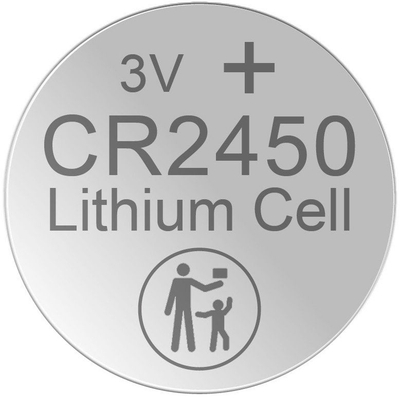 Bateri buton XCell CR2450, 3V, 620mAh, set 5 copë