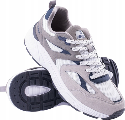 Atlete për burra Hi-Tec Cashi 92800598460, sportive, material tekstili edhe sintetike, gri