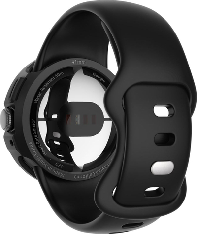 Mbulesë ore Spigen Liquid Air për Google Pixel Watch 2/1, mat, e zezë