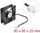 Ventilator PC Delock axial, 80 x 80 x 25 mm, 24 V DC, i zi