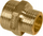 Nyje reduktuese bronzi, 1/2", 1"