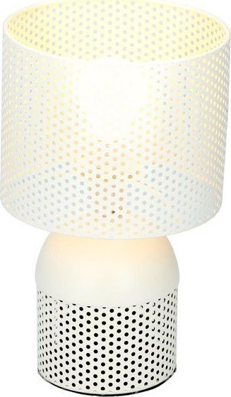 Lampë tavoline Grundig, me portalel E27 40W, 200 lm, e bardhë