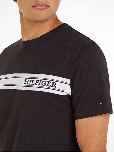 Maicë për meshkuj Tommy Hilfiger, e zezë