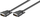 Kabllo Goobay DVI-D - DVI-D, 2m, e zezë