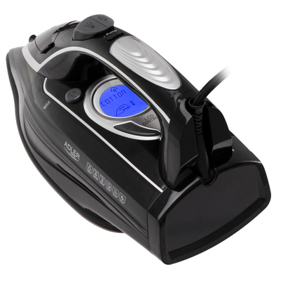 Hekur me avull Adler AD 5054, 3000 W, ekran LCD, Swift Glide