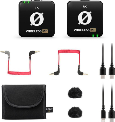 Бежичен микрофон Rode Wireless ME, оминидекционален, домет 100m, црн