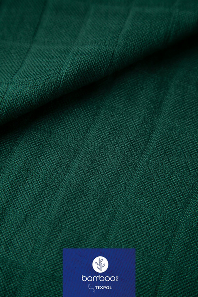 Pelenë bambuje Texpol Bamboo Diaper Classic, 30x30 cm, Botanical Green, jeshile