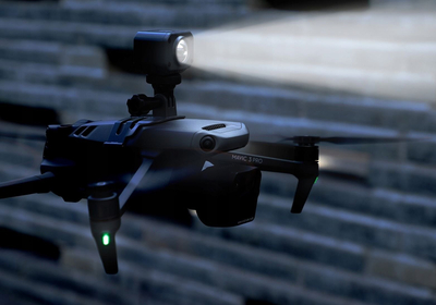 Mbajtëse kamerash SunnyLife GZ580-GY për DJI Mavic 3, 3 Pro, 3 Classic me filetë 1/4", gri