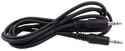 Kabllo audio GSC 2601355, stereo jack 3.5 mm mashkull mashkull, 1.5 m, e zezë