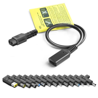 Adapter rryme BTI 65WUSB-UNI-EU, 65W, universal për laptop, i zi