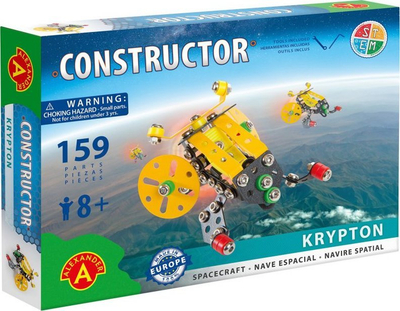 Set nërtimi Alexander Constructor Krypton, 159 pjesë, 8+ vjeç, shumëngjyrësh