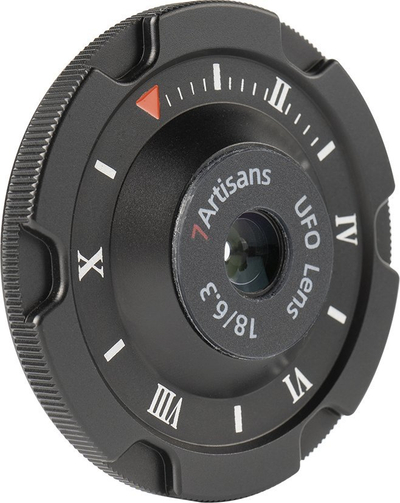 Leќa 7artisans Photoelectric 18mm F/6.3 UFO, Canon EF-M, широк агол, црна
