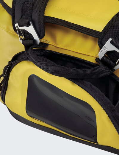 Çantë duffel Petzl 65L S045AA00, e fortë, e verdhë me të zezë