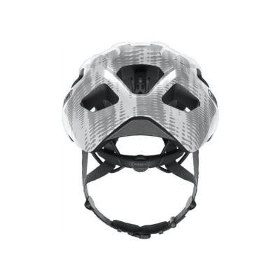 Helmet Abus Macator - Gleam Silver Large 34546
