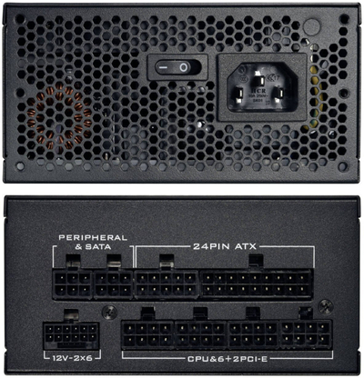 Напојување Lian Li SP750 V2, 750W, 80 Plus Gold, модуларно, ATX 3.1, црно