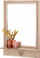 Pasqyrë dekorative me raft Mirror Shelf, 40x10x60cm, MDF, e bardhë