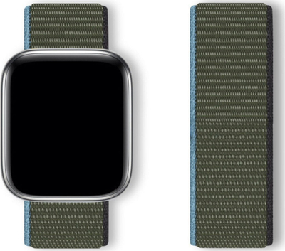 Byzylyk sportiv Hurtel Sport Loop për Apple Watch, 38 40 41 mm, najlon, jeshil