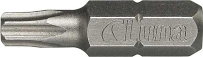 Bit Torx me vrimë Luna TX40, 25mm, set 2 copë, gri
