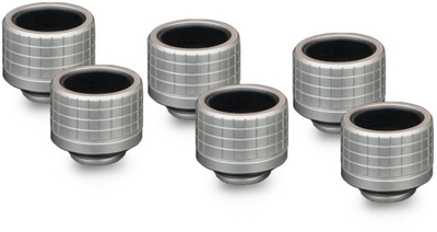 Zërrë kompresuese Thermal Grizzly DeltaMate HT16, G1/4", për tuba 16 mm, nikeli i argjendtë