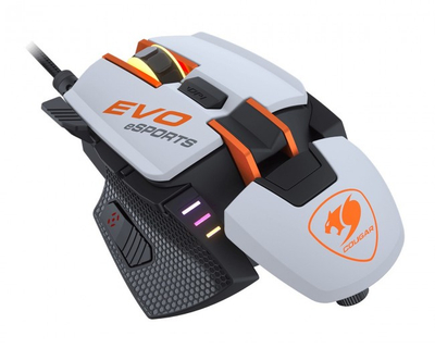 Maus gaming Cougar 700M Evo eSPORTS, 16000 dpi, RGB, i bardhë