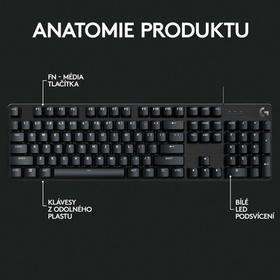 Tastierë Logitech G413 SE, Kailh Brown, US