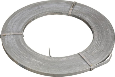 Shirit çeliku i galvanizum TIGA ZINC 40x5, pako 25kg, gjatësi 15m, gri metalike