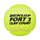 Topa tenisi Dunlop Fort Clay Court, 4 copë, të verdha
