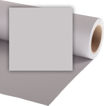 Sfond fotografik me letër Colorama Quartz CO150, 2.72m x 11m, gri
