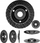 Disk rrafshues Tarpol Recessed Rasp A T 52, 115mm, për mulli këndi, i zi