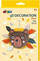 Dekor kartoni Russell Decorations Bear 3D, për montim, shumëngjyrësh