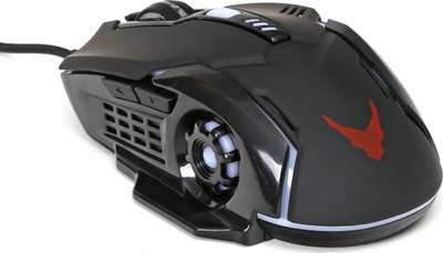 Maus gaming Varr EXAZ, optik me kabllo USB, 2600 DPI, RGB, i zi