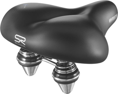 Ulëse biçiklete Selle Royal Premium Manhattan Relaxed, unisex, gel, susta, e zezë