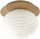 Lampë tavani Domoletti Opalla, 30W, E27 30cm, e bardhë