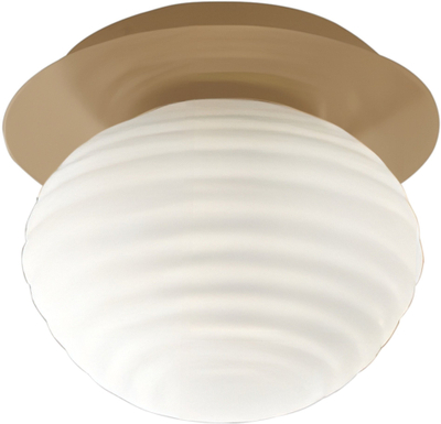 Lampë tavani Domoletti Opalla, 30W, E27 30cm, e bardhë