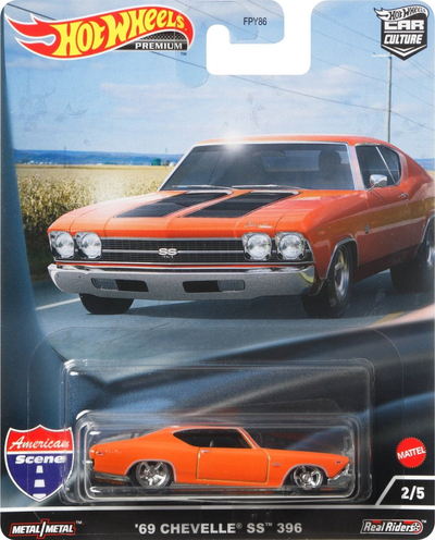 Lodër veturë Hot Wheels Culture Car FPY86, model koleksionues, metal, shumëngjyrëshe