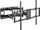 Mbajtës TV Equip 650343, 60" 120", mur, i zi