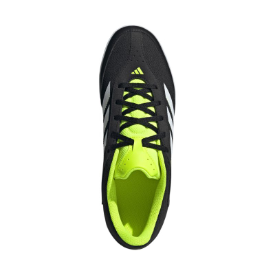Këpuca futbolli Adidas Copa Court Club JR2892, për kalamaj, e zezë