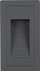 Dritë muri Paulmann Facade High, 4W, IP44, alumin i zi